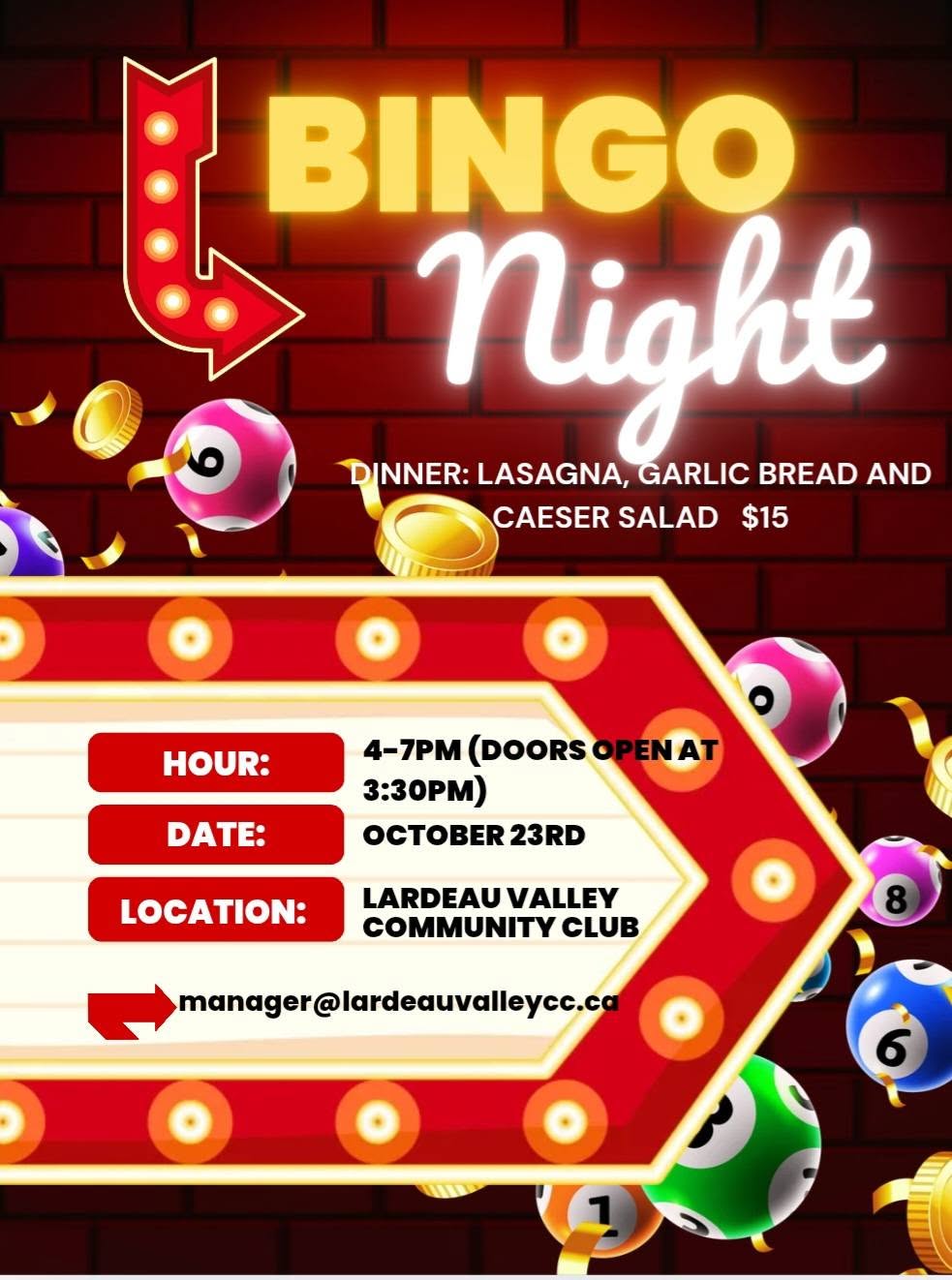 LVCC Bingo